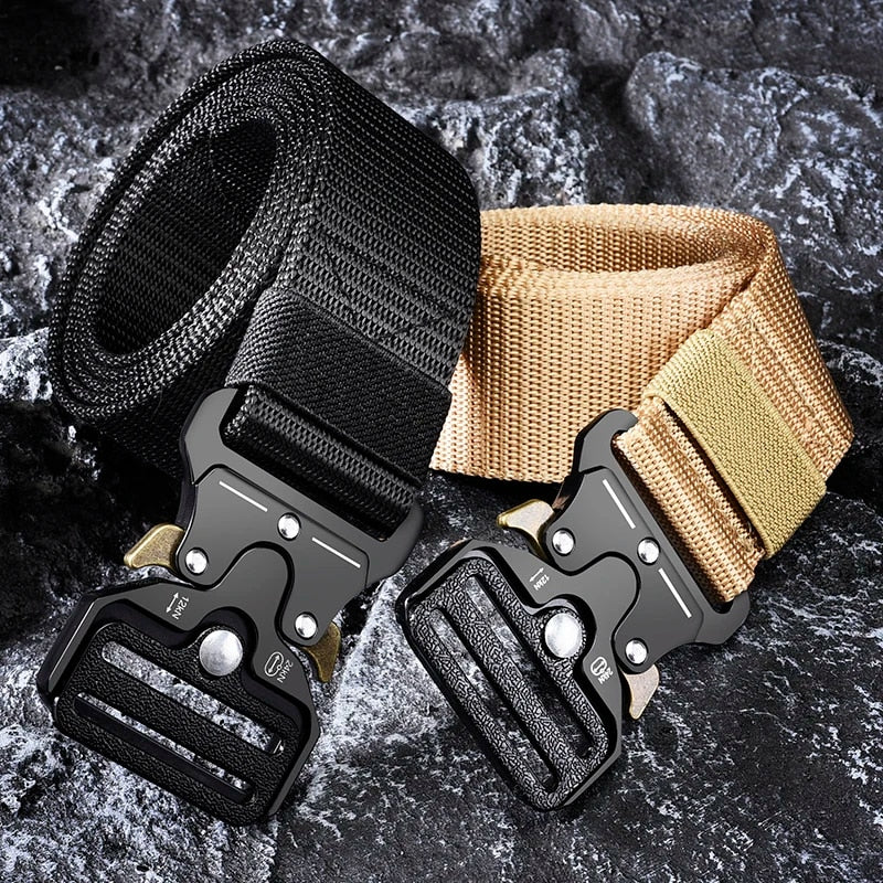 Nylon Tactical Men Belt Multi Function Male Luxury