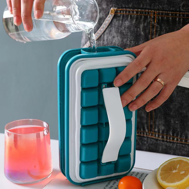 Silicone Foldable Ice Cube Tray
