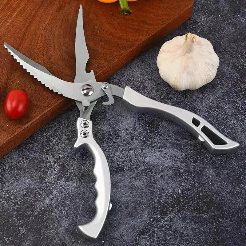 Stainless Steel Food Scissors Multifunctional Kitchen Scissors