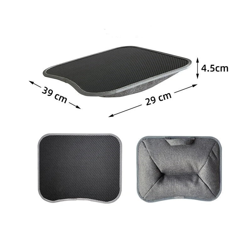 Laptop Desk With Cushion, Filled with Foam Particles, Small Pillow Table, Large Mouse Pad