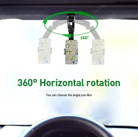Phone Holder for Car & Multifunctional 360° Rotating 2024